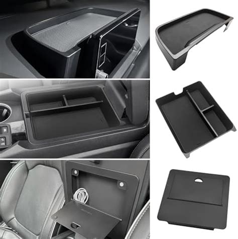 Muslogy For Pilot 2023 Center Console Organizer And Dash Storage Tray And Magnet Armrest