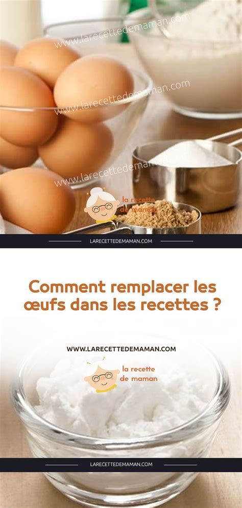 Comment remplacer les œufs dans les recettes Recette dessert sans