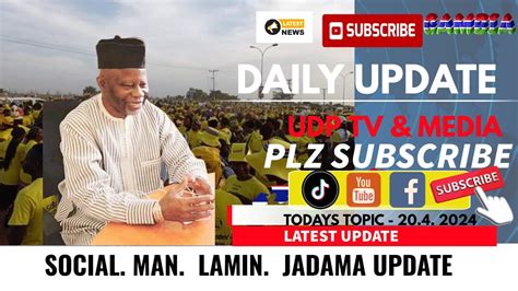 SOCIAL MAN LAMIN JADAMA UPDATE YouTube