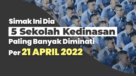 Simak Ini Dia Sekolah Kedinasan Paling Banyak Diminati Per April