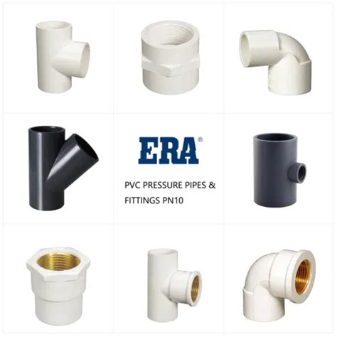 Era Plastic Pressure Pipe Fittings Dvgw Ce Certificated Pvc Upvc