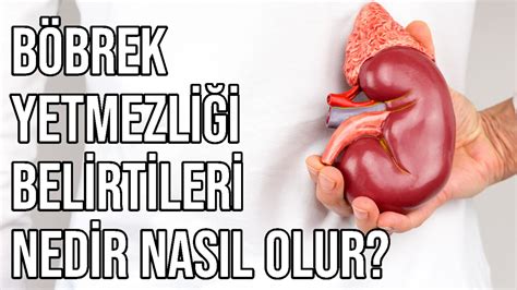 Böbrek Yetmezliği Belirtileri Nedir Nasıl Olur