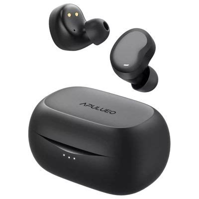 Audífonos In ear Inalámbricos Bluetooth Twins Negro 36h Base Carga