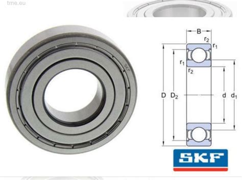 6206 2Z C3 SKF Ball Bearing 6206 ZZ 30x62x16 Mm Rodavictoria USA