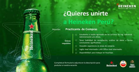 Heineken Peru Practicante De Compras Seguimiento Al Graduado