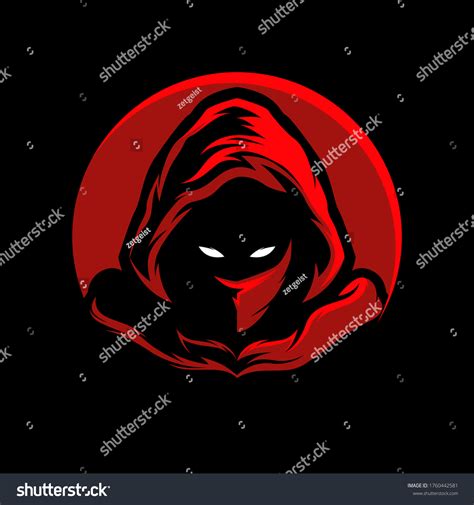 Assassin Logo Mascot Vector Illustration Stock Vector Royalty Free 1760442581