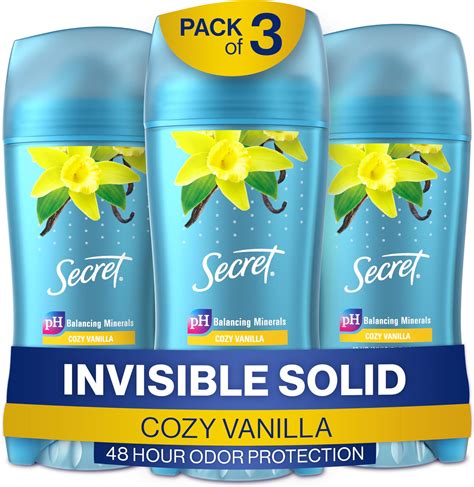 Secret Clear Gel Antiperspirant And Deodorant Vanilla Pack Of 2 Beauty