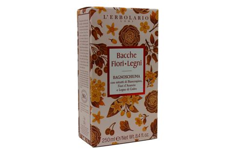 Bagnoschiuma BACCHE FIORI LEGNI NOVITÀ da 250 ml Erboristeria