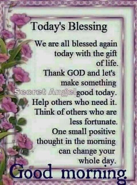 Good Blessing Quotes