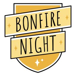 Bonfire Night Badge Sign Png Svg Design For T Shirts