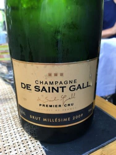 2013 Champagne De Saint Gall Brut Millesime Champagne Premier Cru Vivino