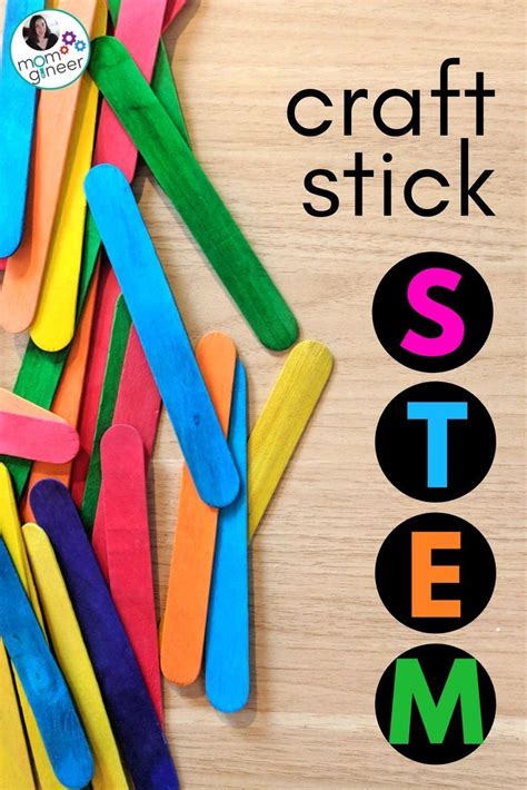 Popsicle stick stem challenges fun craft stick activities for kids ...
