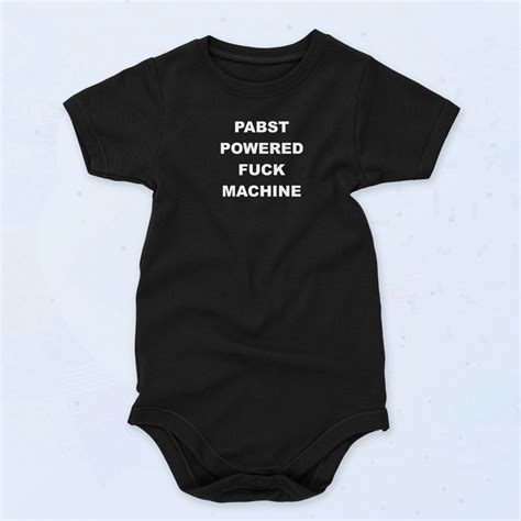 Pabst Powered Fuck Machine Baby Onesie Baby Clothes Slothes