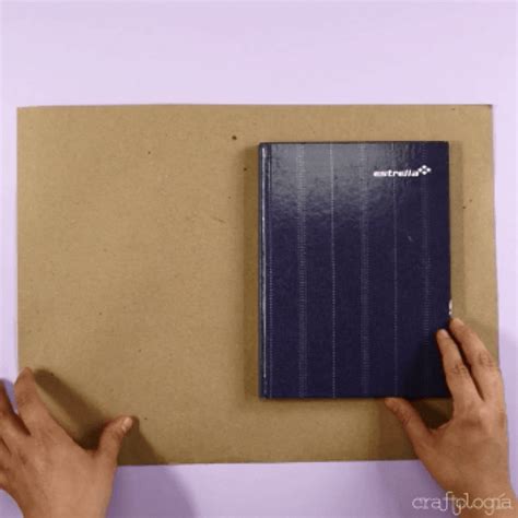 Cómo hacer un forro para cuaderno Manualidades libretas Cuadernos