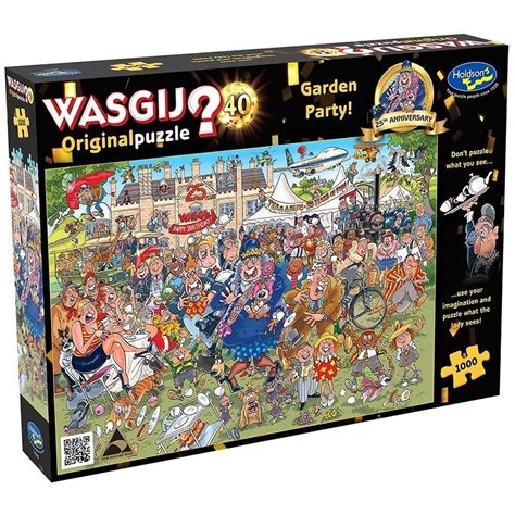 Wasgij Original Garden Party Holdson Jigsaw Puzzle Pieces