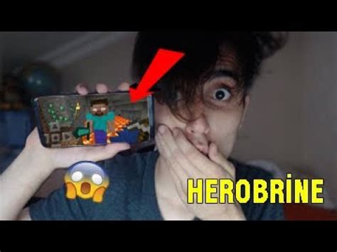 Gece Te Sakin Minecraft Oynamayin Herobrine Evime Geldi Youtube