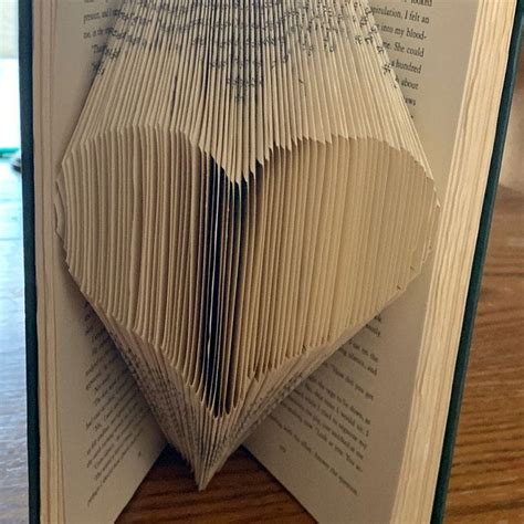 Free Book Folding Patterns Heart