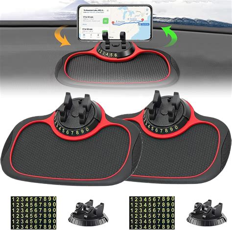 Rednow Multifunction Car Anti Slip Mat Auto Phone Holder