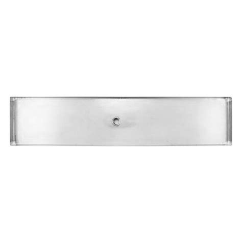 24 X 5 X 34 Stainless Steel Premium Surface Mount Drip Tray With Drain