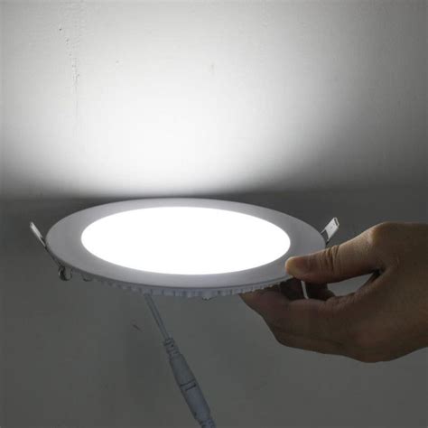 110V 220V Dimmable Thin Round SMD LED Recessed Lighting 6 Inch 4 Inch