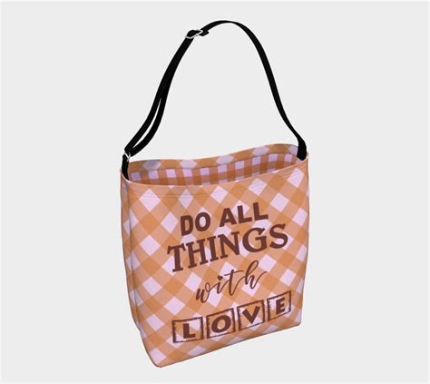 Do All Things Day Tote Tote Bags Tote Bags For College