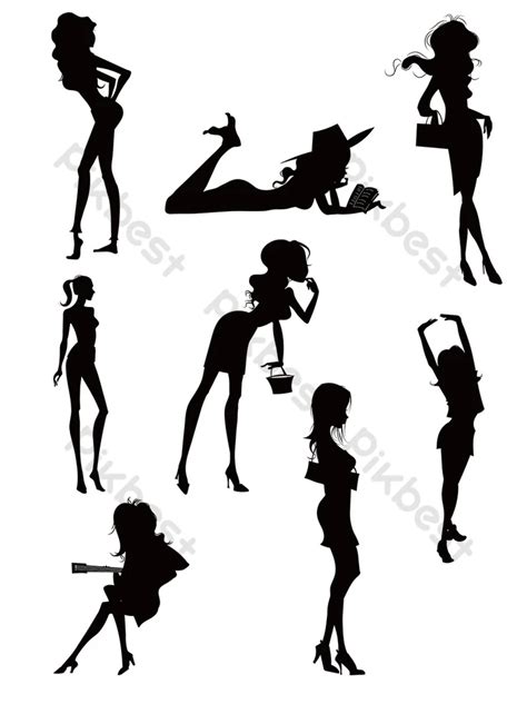 Sexy Woman Silhouette Png