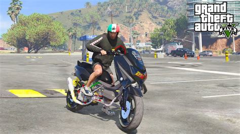 Yamaha Nmax Bule Kocak Senggol Dong Mantap Jos Gta V Mod Indonesia