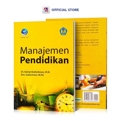 Jual Buku Manajemen Pendidikan Untuk Umum Belajar Mengelola Sekolah