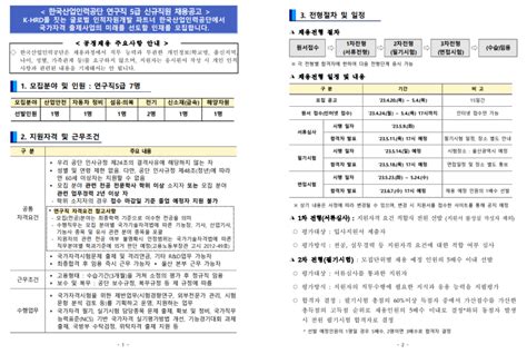 [한국산업인력공단] 2023년 연구직 5급 신규직원 채용 ~05 04 공모전 대외활동 링커리어