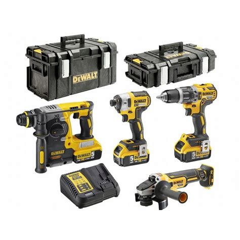 Zestaw Combo XR 18V DCD796 DCF887 DCH273 DCG405 3x5 0Ah DCK422P3 DEWALT