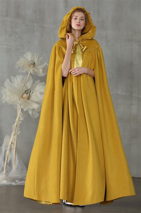 Perfumer Hooded Wool Cloak Vestidos Capas Ideias Fashion