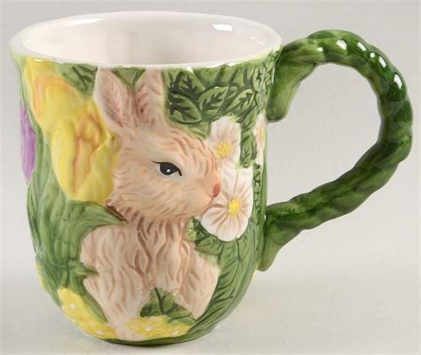 Easter Treasures Sculpted Mug By Cracker Barrel Replacements Ltd