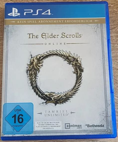 The Elder Scrolls Online Tamriel Unlimited Sony Playstation