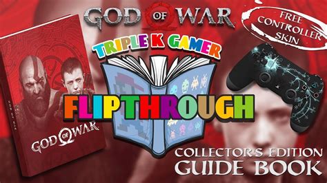 God Of War Collector S Edition Guide Book Flipthrough Youtube