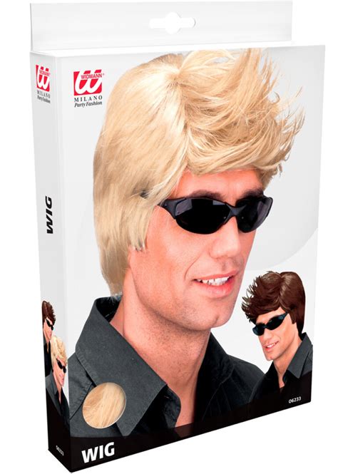 Perruque Alain Blonde ou Châtain Aux Feux de la Fête Paris