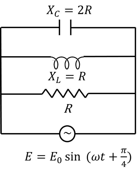 Consider The Given Arrangement Of A Resistor Inductor And Capacitor