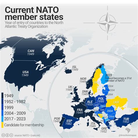 Nato Map 1949