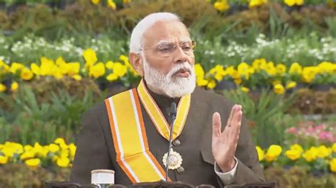 Pm Modi Bestowed Bhutans Highest Civilian Award Order Of The Druk