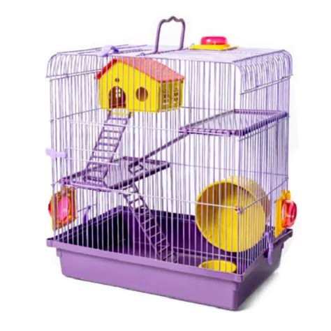 Gaiola de Luxo para Hamster Conforto e Diversão Garantidos