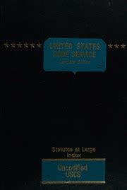 United States Code Service Lawyers Edition Statutes At Large Index