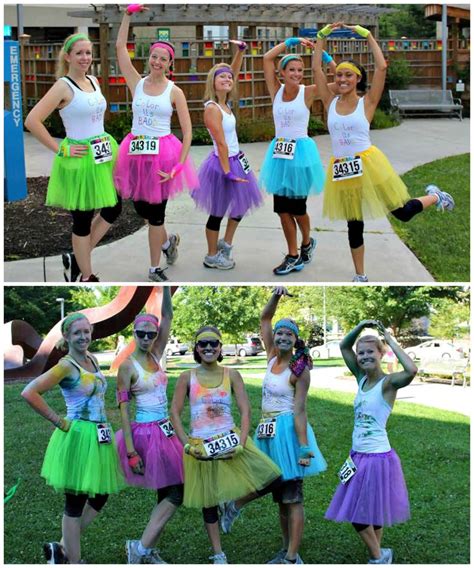 The Ultimate Guide To The Color Run Color Run Tutu Color Run Running Tutu