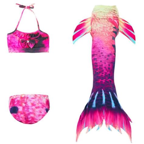 MAILLOT DE BAIN Fille Bikini Ensemble trois pièces Maillot de bain