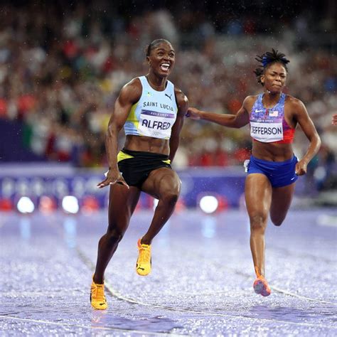 Julien Alfred wins gold in women's 100m at 2024 Paris Olympics - CNW ...