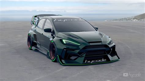 Ford Focus Rs Mk Custom Wide Body Kit By Hycade Buy With Delivery