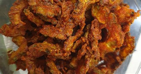 Resipi Peria Goreng Crispy Super Rangup Ini Resipi Ala Mamak Buat