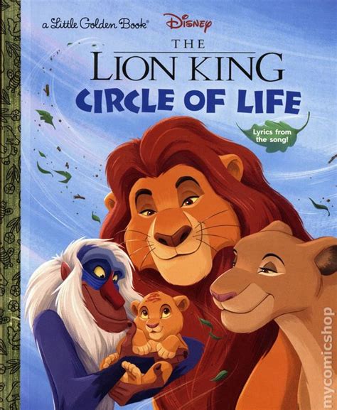 Disney The Lion King Circle Of Life Hc 2024 Golden Books A Little Golden Book Comic Books