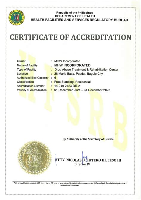 Examples Of Accreditation And Certification at Nicholas Gonzales blog