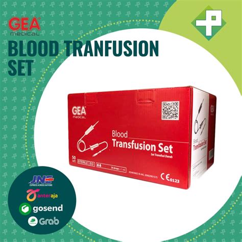 Jual Blood Transfusion Set GEA Blood Set Gea Transfusi Darah PCS