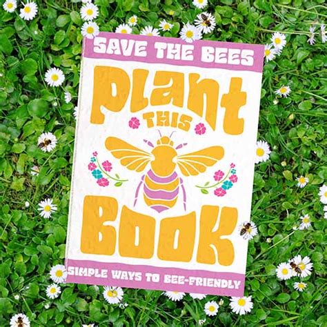 Save The Bees Grow Book From Gift Republic