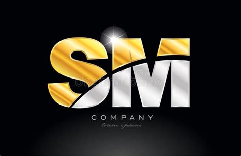 Gold Sm Logo Stock Illustrations 266 Gold Sm Logo Stock Illustrations